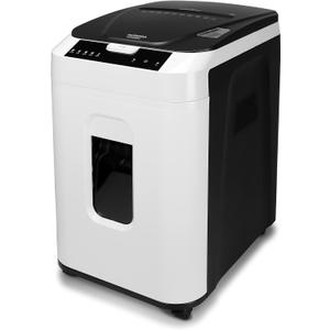 Aurora Commercial Grade 200-Sheet Auto Feed High Security Micro-Cut Paper Shredder/ 60 Minutes/Security Level P-5