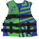 Airhead Trend Life Jacket, Coast Guard Approved, Men's, Women's and Youth Sizes (Blue and Green)