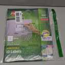 Avery Removable ID Labels, Sure Feed Technology, Removable Adhesive, 3-1/3" x 4", 150 Labels (6464)