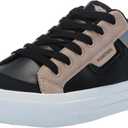 Rocket Dog Women's Cheery Comfort Plush Foam Sneaker (9, Black Combo)