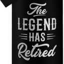 Retirement Gift for Men, Insulated Stainless Steel Water Bottle 32oz, The Legend Has Retired, Vacuum Chug Lid Travel Tumbler for Friends Grandpas Coworkers, Gift for Birthday Christmas Farewell Party