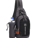 Junletu Jingpinbag Travel Shoulder Bag (Black)