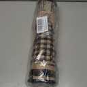 Christmas Kitchen Rugs Set of 2, Christmas Rugs for Kitchen, Buffalo Plaid Xmas Tree Merry Christmas Kitchen Mats, Winter Home Decor Low-Profile Kitchen Rugs, 16x24 and 16x47 Inch