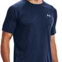 Under Armour Men's Velocity 2.0 Short Sleeve T Shirt (X-Large, (408) Academy / / Mod Gray)