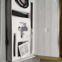 RUMOSE Tub Filler Freestanding Bathtub Faucet Matte Black Floor Mount Tub Faucet Waterfall Free Standing Bathtub Filler High Flow Brass Bath Shower Faucets with Handheld Sprayer