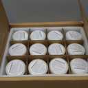 Candle Charisma White Pillar Candles Bulk Pack of 12  (3x3 Inch) Long-Lasting 50-Hour Burn, Dripless & Smokeless  Perfect for Hassle-Free Decor at Weddings, Fall Table Centerpieces & Special Events