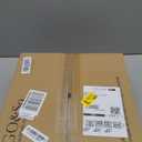 GO&SO White Lamp Shades Set of 2, Drum Lampshades for Table Lamp Floor Lamps, 12" Top x 14" Bottom x10" High (Spider) Natural Faux Silk Lamp Shade Replacement Modern Rustic Shade- Fold Easy Assembly