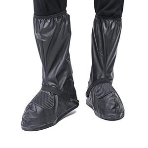 VXAR Waterproof Shoe Cover Motorcycle Black3 XL