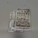 6 x SIUSIO 15 Sheets Halloween Nail Art Stickers Cute Pumpkin Skull Ghost Party Theme 3D Self-Adhesive Horror Witchy Bat Poker Nail Decals Nail Supplies DIY Nail Stickers for Women Girls Kids Decor