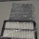 Engine&Cabin Air Filter for Tucson&Santa Cruz 2022-2026, Santa Fe&Sorento 2021-2026, Sonata 2020-2026, (Not for hybrid!) Air filter Replacement 97133L1000 28113L1000 Automotive Accessories