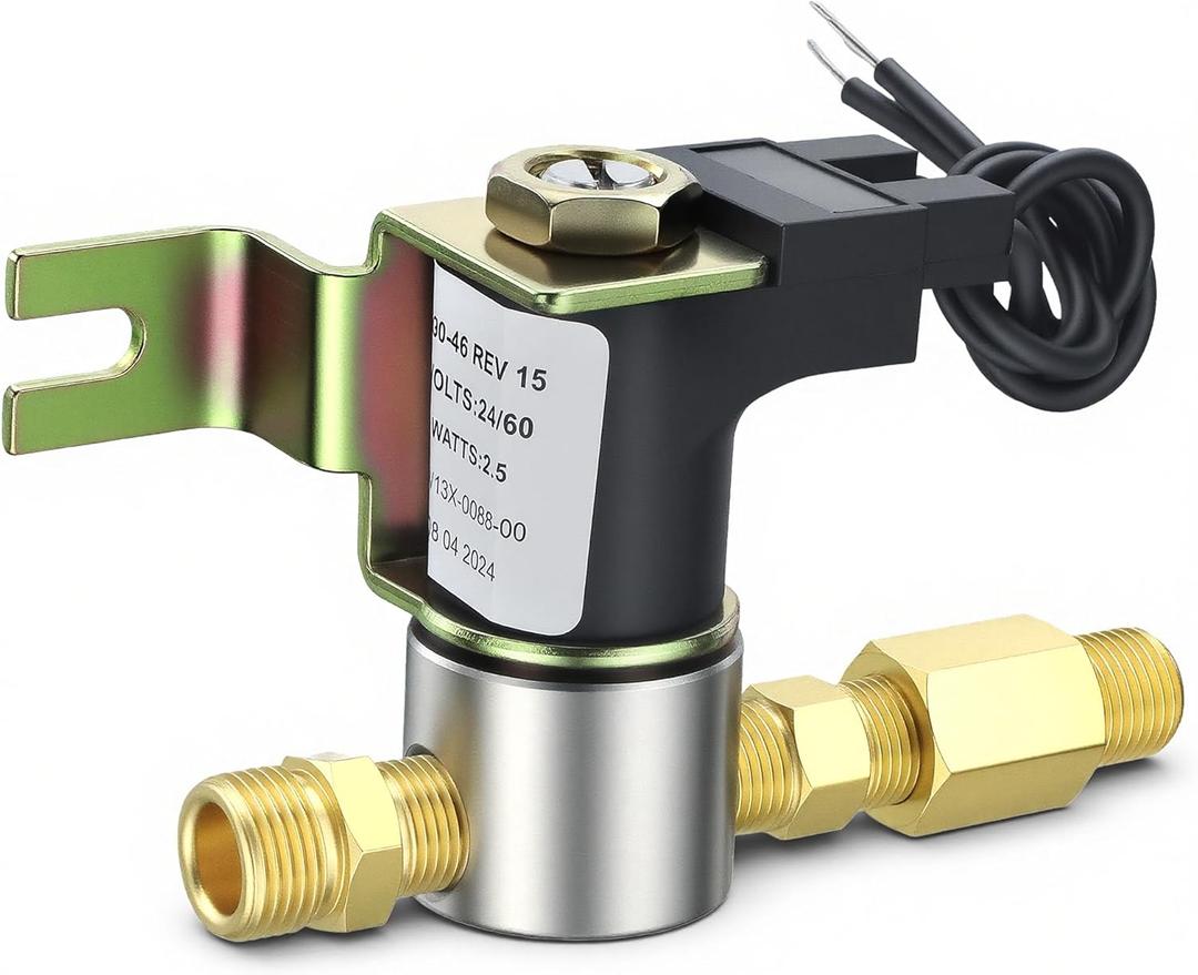 990-53 Humidifier Solenoid Vavle Assembly, Humidifier Water Valve 24 Volts Compatible with GeneralAire 1042 1042L 1042LH 1137 | 3.5Gallon/hr by TOMOON