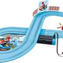 Carrera First Mario Kart - Slot Car Race Track with Spinners - Includes 2 Cars: Mario and Yoshi - Battery-Powered Beginner Toy Racing Set for Kids Ages 3 Years and Up, Medium