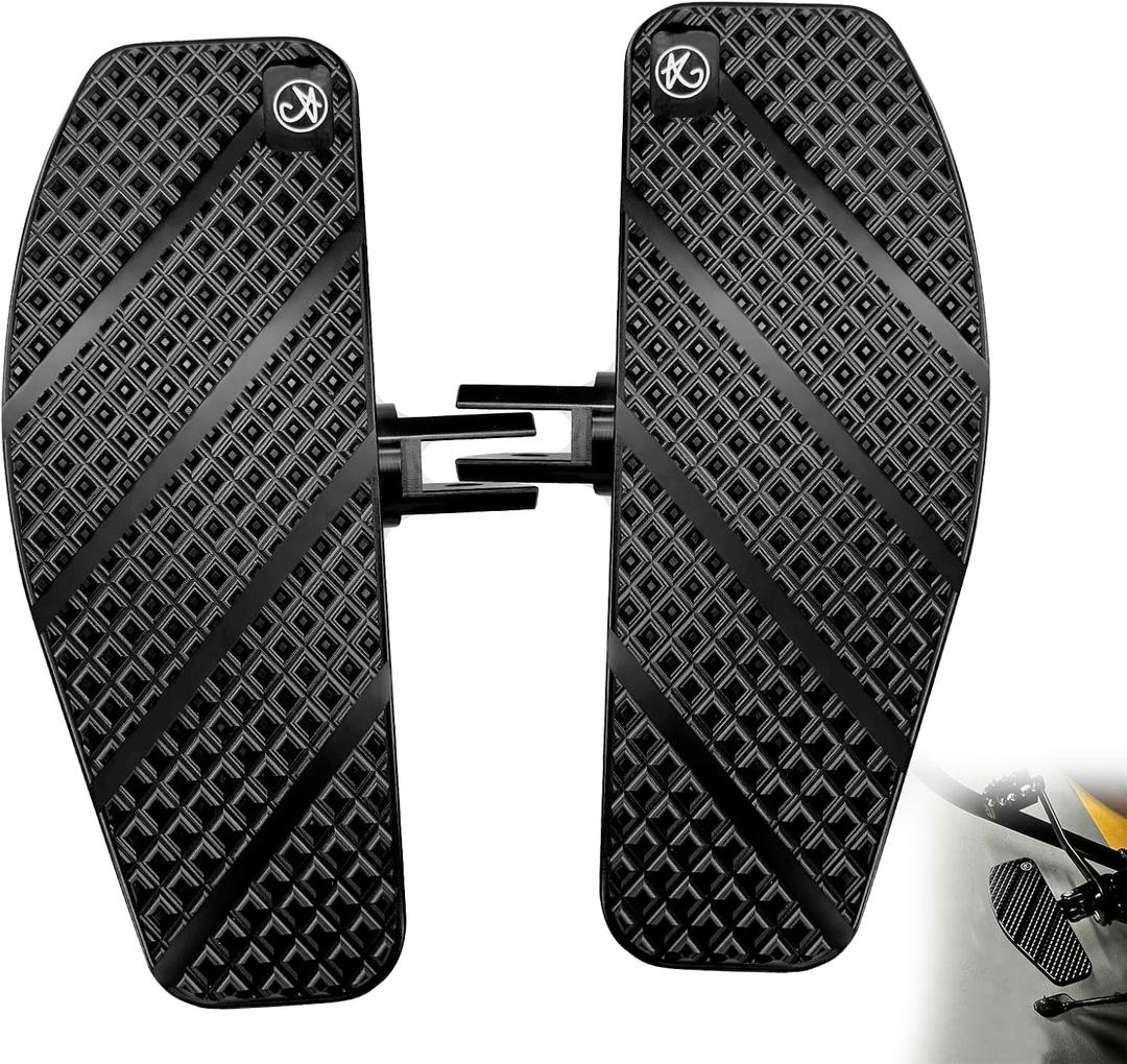 Foot Pedal Floorboard for Harley Davidson 18-2024 FX Softail Breakout, Street Bob, FXDR 114, Fat Bob, Low Rider, Low Rider S, Low Rider ST, Softail Standard 8.0 Mini Foot Pedal