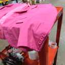 Womens Suits 2 Piece Set Business Fuchsia Pants Suit for Women Dressy Work Professional Slim Fit, Size 16