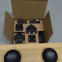 House of Marley Get Together Mini: Portable Speaker with Wireless Bluetooth Connectivity, 10 Hours of Indoor/Outdoor Playtime, and Sustainable Materials, Signature Black