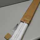 LazBlinds No Drill Blinds for Indoor Windows, Blackout Roller Shades, Cordless Window Blackout Blinds, Thermal Insulated Fabric UV Protection for Home and Office, 21" W x 48" H, White