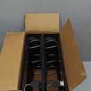 Oxford 3 Ring Binders, Binders for School and Office, 2 Inch ONE-Touch Easy Open D Rings, 3-Sided View Binder Covers, Xtralife Hinge, Non-Stick, PVC-Free, Black, 530-Sheet Capacity, 4 Pack (79911)