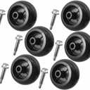 Parts 4 Outdoor Aftermarket Deck Wheels and Hardware 6Pk Replacement for Bad BOY 15172 018-0010-00 022-1000-00 022-5234-98