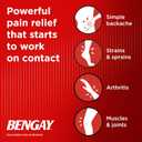 Ultra Strength Bengay Pain Relief Patches, Large Topical Analgesic Menthol Patches for Muscle & Joint Pain Due to Backaches, Minor Arthritis, Sprains, & Strains, 3.9 x 7.9 inches, 4 Count