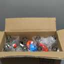 8 Pack [1 L / 33 fl. oz.] Swing Top Glass Bottles w/ Airtight Stopper Lids  Flip Top Brewing Bottle for Fermentation, Kombucha, Mead, Vinegar, Beer, Kefir, Wine, Soda  With 8 Extra Seals & 2 Pourer