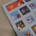 Advent Calendar 2025, Girls Boys 24 Days Christmas Charm Bracelet Countdown Calendar with DIY Fashion Jewelry Making Kit Gift for Daughter, Son, Granddaughter, Niece (blue)