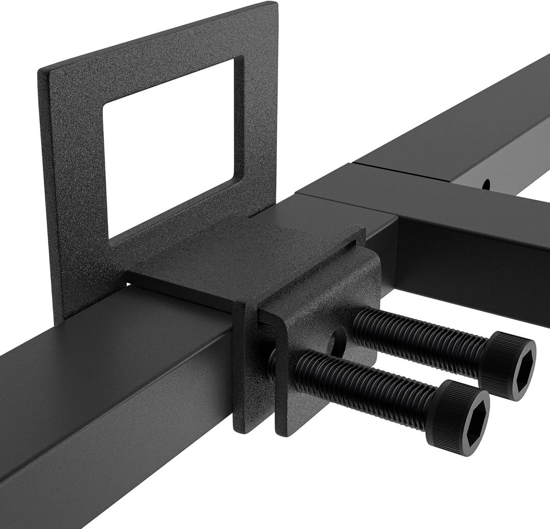 Non Slip Mattress Gaskets 6 PCS,Mattress Holder in Place Gripper for Metal Bed Frame,Thicked and Wider Anti-Slip Baffle,Adjustable Size,Black