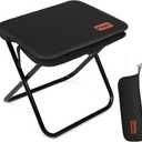 Portable Folding Stool Chair Lightweight Compact Camping Stool with Carry Bag, Heavy Duty 265 lbs, Pocket Chair for Hiking, Backpacking & Travel