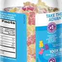 Digestive Advantage Probiotic Gummies For Digestive Health, Vitamin D, Daily Probiotics For Women &Men Occasional Bloating, Minor Abdominal Discomfort & Gut Health, 80ct Natural Fruit Flavors