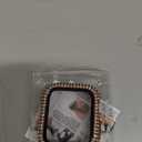 Tensea [2 in 1 for Waterproof Apple Watch Screen Protector Case 40mm SE 3/SE 2nd Generation/SE/Series 6/5/4 Accessories, 360 iWatch Diamond Front Bumper with Glass, Bling Face Cover Women, 40 mm (Black)