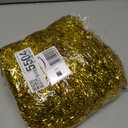 50 Ft Christmas Tinsel Garland Gold Thick Tinsel Garland Xmas Tree Decorations Metallic Tinsel Twist Garland for Christmas, Birthday, Party Decor Indoor Outdoor Party Supplies