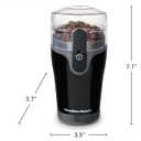 Hamilton Beach Fresh Grind Electric Coffee Grinder for Beans, Spices and More, Stainless Steel Blades, Removable Chamber, Makes up to 12 Cups, Black