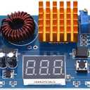 DC Boost Converter, XH-M411 DC 3-35V to 5-45V Output Voltage, Adjustable Step Up Voltage Regulator Module for Solar Panels