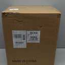 Set of 24 White Pillar Candles with Clear Glass Hurricane Holders- Elegant Cylinder Candle Vases for Weddings, Parties, Centerpieces, Home & Office Decor (White, 24 Set)