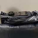 Air Mattress Full with Built in Pump,18''Inflatable Mattress of Upgraded Vertical Beams,Self Inflatable/Deflation Blow Up Mattress in 3 Mins,Flocked Top Airbed with Carry Bag for Home, Camping (Blue)