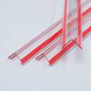 Peel and Stick Wall Corner Protector, Self Adhesive Edge Protector for BabyClear Corner Guard for Sharp Wall, Door, Table, Stair (3Pcs x 35inch x 1.18inch)