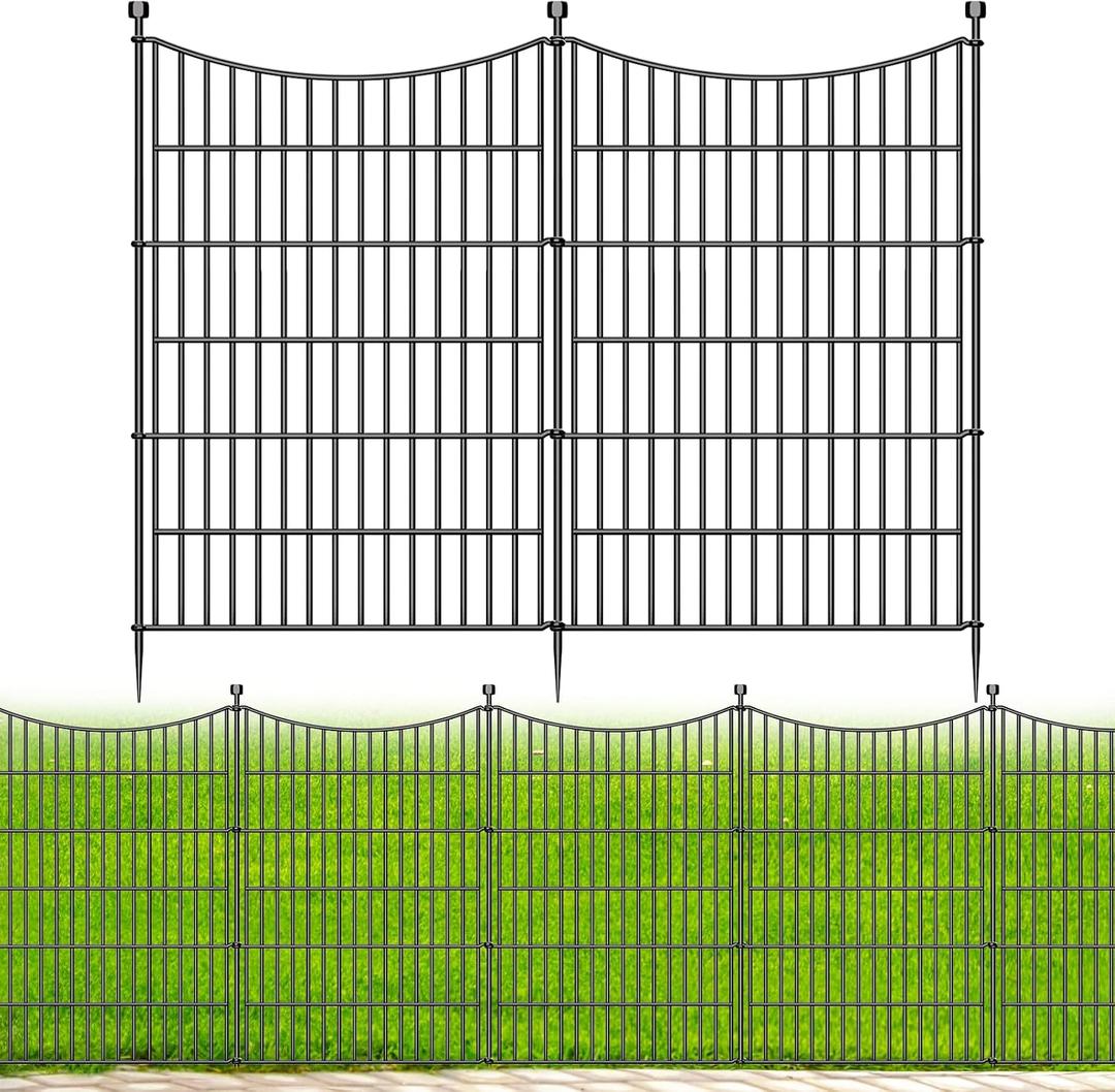No Dig Dog Fence Outdoor for Yard, 40 in(H) X 23.6 ft(L)