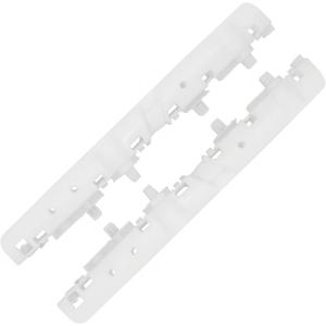 Front Bumper Bracket Retainer Left+Right Side White Fits for Nissan NV200 2013-2021 Replace for 62225-3LM0A, 62224-3LM0A, 622253LM0A, 622243LM0A