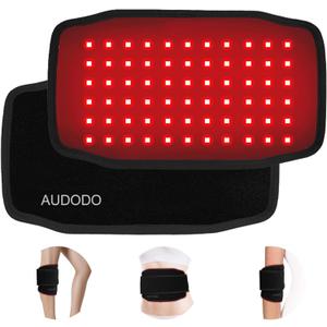 Infrared Red Light Therapy Wrap, Red Light Therapy for Body, Redlight Therapy Pad for Back Shoulder Knee Hands, 660nm 850nm Home Heating Light Belt, Gift for Women Men