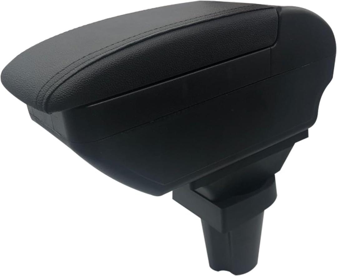 Armrest Box for Honda CR-Z CRZ Double Layer Car Interior Storage Center Console Black Stitching
