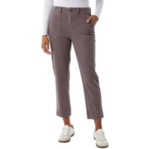 32 Degrees Cool Women's Stretch Twill Ankle Length Cropped Pant, Size: L
