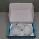 Paruu P20 Hands-Free Wearable Electric Breast Pump - 4 Modes & 12 Suction Levels, 19/21/24mm Double-Sealed Flanges, Visible Milk Volume & Pumping Time, Lightweight Portable (2 Pack, Light Green)