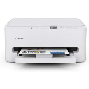 Canon PIXMA TS6520 Wireless Color Inkjet Printer Duplex Printing, White – Home Printer with Copier/Scanner, 1.42” OLED Display, Intuitive Control Panel, Compact Design | Copier/Scanner, 1.42' OLED Display, Intuitive Control Panel, Compact Design, Dup