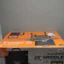 Foldable Mini Trampoline Load 330lbs, Portable Exercise Rebounder with Durable Bungee Band, Fitness Trampoline for Adults and Kids (40-Have Handle, 40"L x 40"W x 9.3"H)