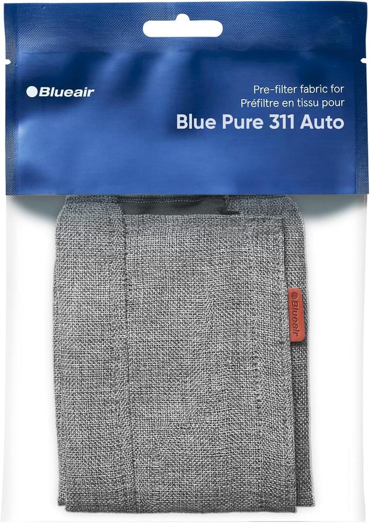BLUEAIR Blue Pure 311 Auto Gray Pre-Filter, Washable Fabric Traps Pollen, Pet Dander & Dust, Arctic Trail (Small)