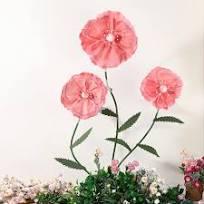 Chunful 6.1 ft Giant Flowers for Decoration with Stand Large Artificial Plastic Flowers Big Handcrafted Decoration for Garden Birthday Party Wedding Props Festival Shop Window Display(Pink)