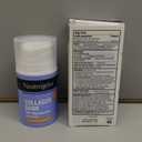 Neutrogena Collagen Bank Face Moisturizer, Broad Spectrum SPF 30 AntiAging Face & Neck Collagen Cream, MicroPeptides, No White Cast 2 fl oz & Trial Size Hydro Boost Facial Cleanser, 0.5oz