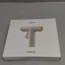 HOTO Cordless Hot Glue Gun, Minimalist Style, 30s Heating Fast, Smart Power-off, Compact Size, Intelligent Temperature Control, USB-C Rechargeable,10 Glue Sticks for Crafts, DIY Arts, Home Repairs