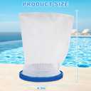 Filter Bag for Pool Blaster Water Tech Max CG, Max HD, Millennium, and Volt FX-8 Pool Vacuums Compatible with Pool Vacuum P30X022SS/ PBW022SS Pool Vacuum Bags Replancement