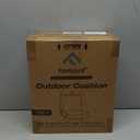 Favoyard Outdoor Deep Seat Cushion Set, 19 x 19 Inch Rainproof & 3-Year Fade Resistant Patio Furniture Cushions, Removable Seat Bottom & Back Cushion Covers with Ties for Chair, Sofa, Couch, Blue