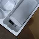 BLACK+DECKER Portable Air Conditioner, 12,000 BTU (8,000 BTU SACC) for Rooms up to 550 Sq. Ft., Portable AC with Follow Me Remote Control and Window Kit, BPACT12WT, White